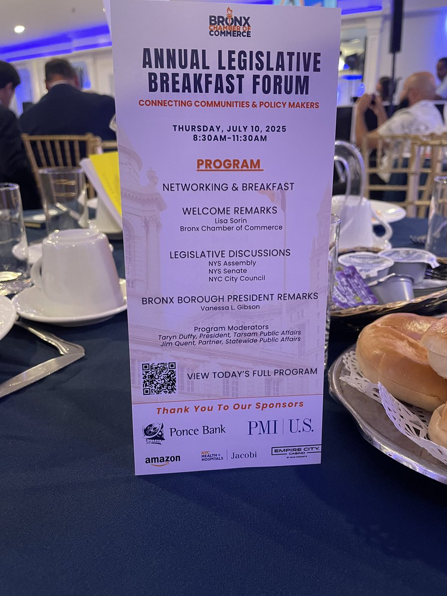 KristyMarmorato's tweet image. This morning Councilwoman Marmorato had the pleasure of joining the @thenewbxcc for their Annual Legislative Breakfast Forum this morning! ๐ฅ๐ผ Grateful for the opportunity to connect with fellow leaders, discuss key priorities, and advocate for the needs of our Bronx communities