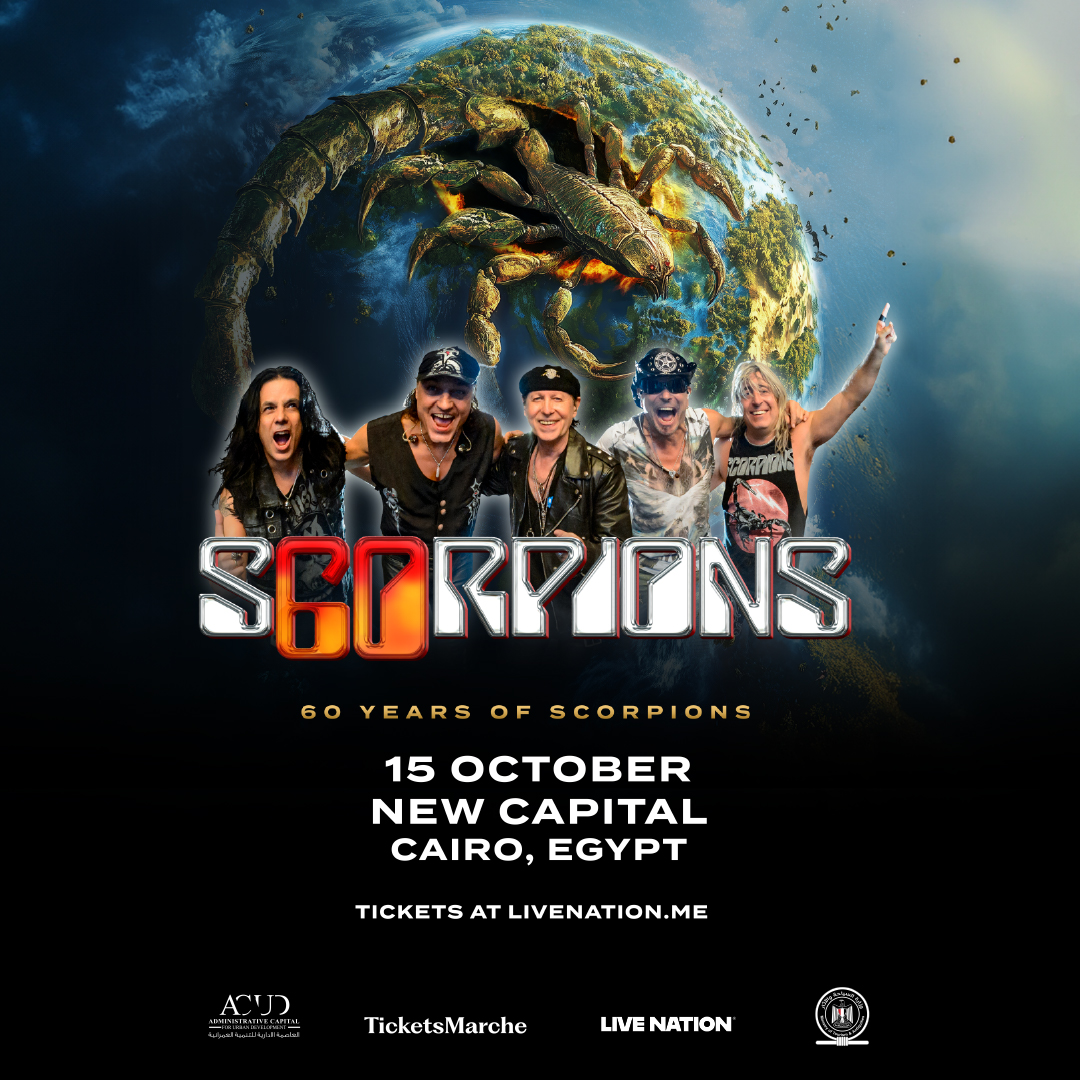 scorpions's tweet image. New dates added to the Coming Home 60th Anniversary Tour. Visit The-Scorpions.com/tour for tickets and details.
14 September - Tirana, Albania
15 October - Cairo, Egypt
21 October - Yas Island, Abu Dhabi