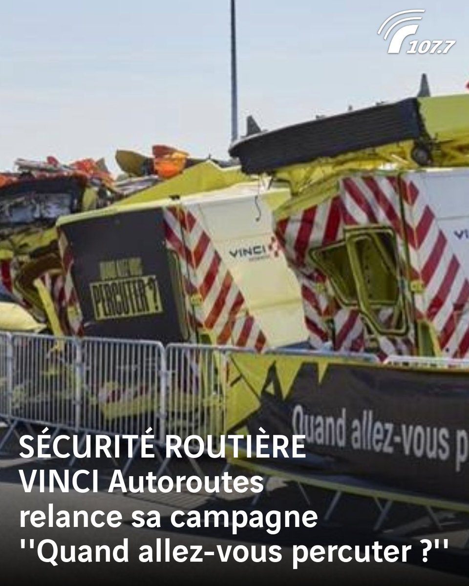 Radio VINCI Autoroutes (@radio1077) on Twitter photo ⚠️Malgré des campagnes répétées, 64% des conducteurs ne respectent pas systématiquement le corridor de sécurité, pourtant obligatoire depuis 2018. Face à ce constat, <a href="/VINCIAutoroutes/">VINCI Autoroutes</a> et la <a href="/FondationVA/">Fondation VINCI Autoroutes</a> lancent à nouveau leur opération itinérante cet été▶️radio1077.fr/ocmIvB ⚠️Malgré des campagnes répétées, 64% des conducteurs ne respectent pas systématiquement le corridor de sécurité, pourtant obligatoire depuis 2018. Face à ce constat, <a href="/VINCIAutoroutes/">VINCI Autoroutes</a> et la <a href="/FondationVA/">Fondation VINCI Autoroutes</a> lancent à nouveau leur opération itinérante cet été▶️radio1077.fr/ocmIvB