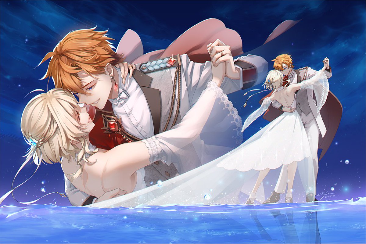 avedral's tweet image. Not only did I work on the cover, but I also contributed 2 more illustrations to @ChilumiWedding zine! 💗

Leftover sales going on now!

#chilumi #タル蛍 #zine