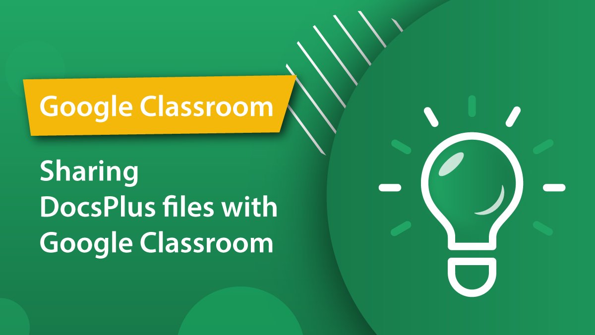 On the blog today, Martin shares the improvements we’ve made to the #DocsPlus App to provide a seamless link to Google Classroom for teachers and students, including a really useful video from Siân illustrating how to share DocsPlus files: bit.ly/4nwNXcq