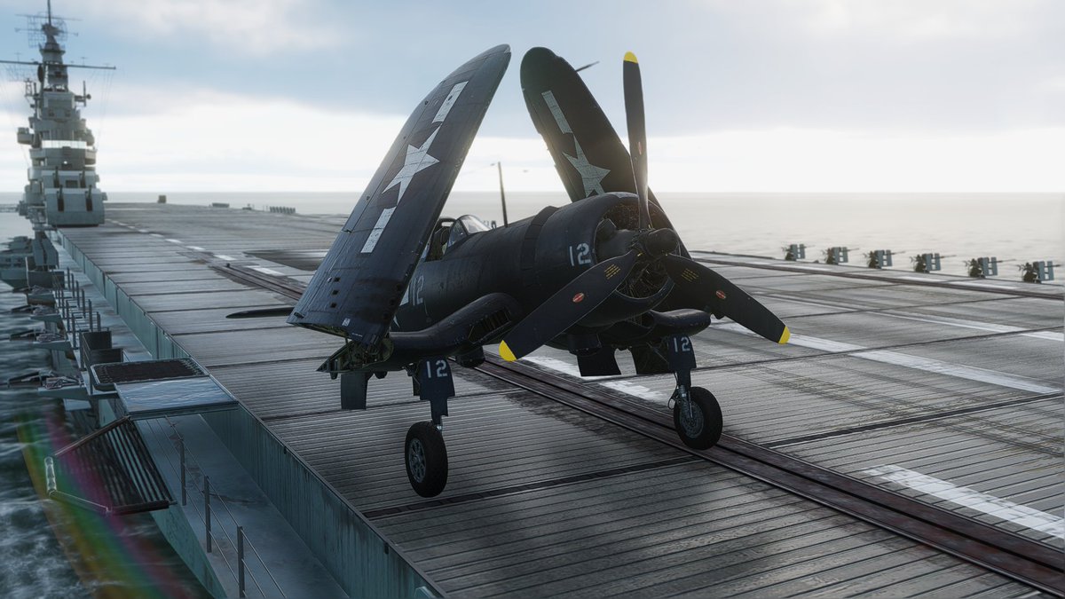 Cinari_Amatuka's tweet image. 着艦
OKもらえた...
#DCSWORLD #F4U