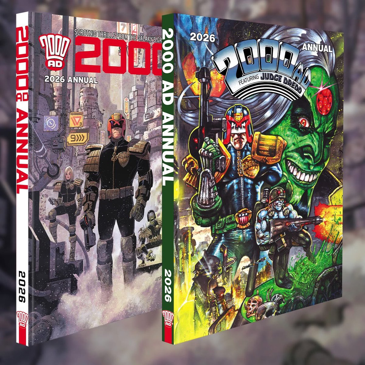 ComicScenePlus's tweet image. The 2000AD Annual is back comicscene.org/2025/07/10/the…