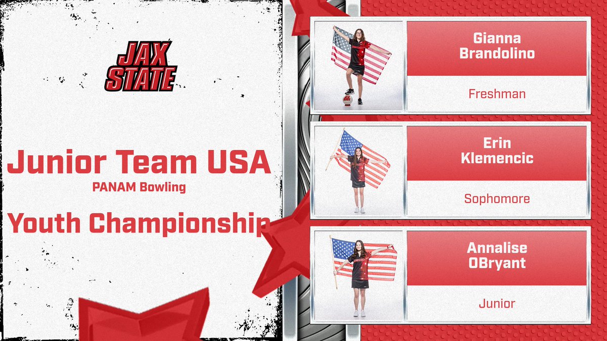 jaxstatebowl's tweet image. Three of our girls will be among the four competing at the PANAM Bowling Youth Championship in Guatemala next month!
馃敆tinyurl.com/yr6lr4gb