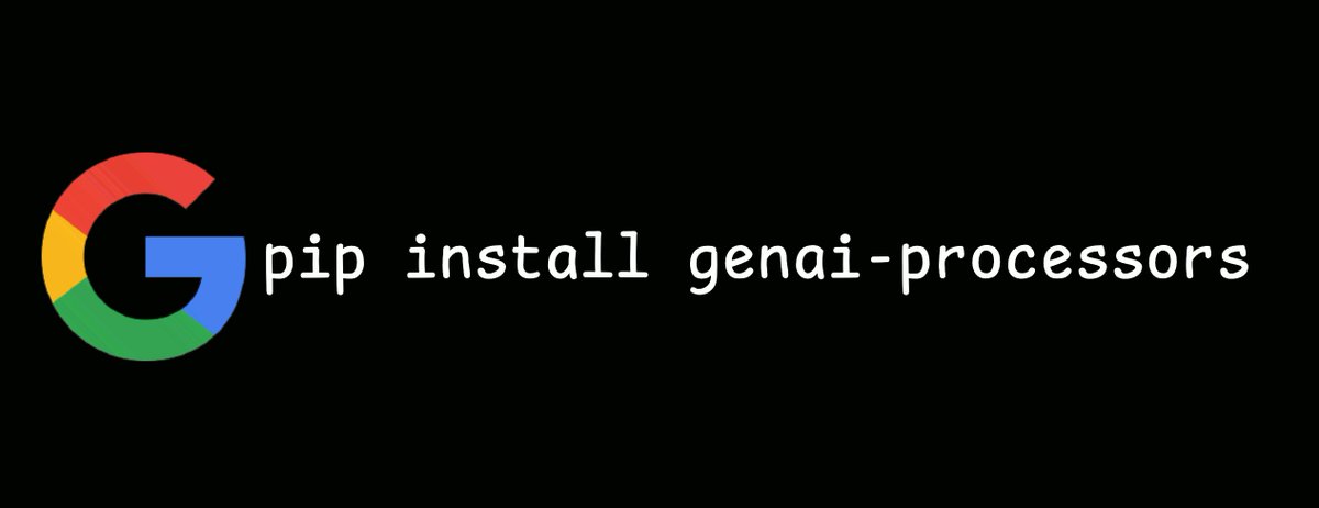 Patrick Loeber (@patloeber) on Twitter photo Excited to introduce GenAI Processors!
An Open-Source Python library from <a href="/GoogleDeepMind/">Google DeepMind</a> that allows you to build asynchronous and composable AI Pipelines for Generative AI Excited to introduce GenAI Processors!
An Open-Source Python library from <a href="/GoogleDeepMind/">Google DeepMind</a> that allows you to build asynchronous and composable AI Pipelines for Generative AI