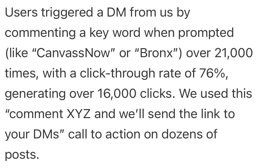 Rachel Karten (@milkkarten) on Twitter photo two months before the primaries, <a href="/goblin_bb/">Gabbi Zutrau</a> texted <a href="/ZohranKMamdani/">Zohran Kwame Mamdani</a>’s campaign team with an idea. she knew of a tool that could turn online enthusiasm into volunteers and votes. in today’s newsletter, i spoke with her about the impact of a comment-to-dm automation tool. two months before the primaries, <a href="/goblin_bb/">Gabbi Zutrau</a> texted <a href="/ZohranKMamdani/">Zohran Kwame Mamdani</a>’s campaign team with an idea. she knew of a tool that could turn online enthusiasm into volunteers and votes. in today’s newsletter, i spoke with her about the impact of a comment-to-dm automation tool.