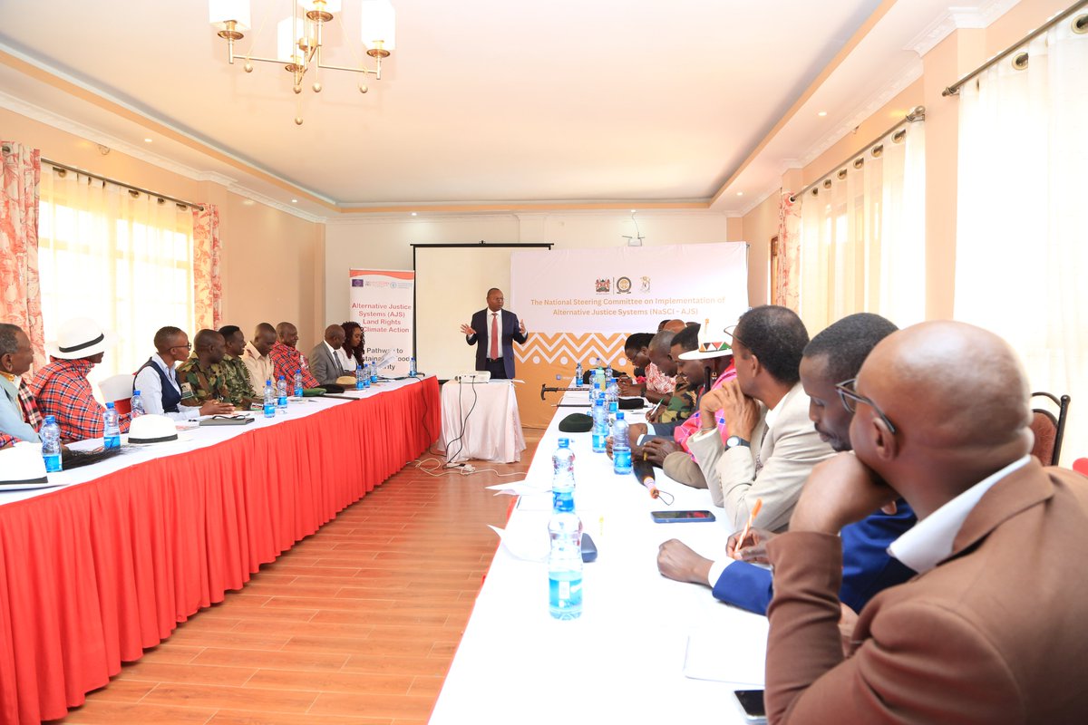 The event brought together key stakeholders, including Hon. Justice Joel Ngugi (Chair, NaSCI-AJS), Hon. Justice Anthony Ndung’u (Presiding Judge, Maralal), Hon. Magistrate Victor Asiyo, <a href="/jemimahaluda/">jemmie</a>  and Kituo’s team led by Dr. <a href="/EWKituku/">Wambua Kituku</a>