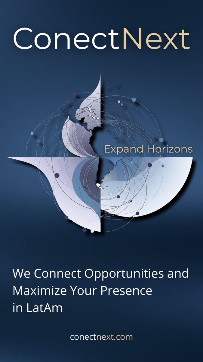 ConectNext's tweet image. Dominate LATAM’s boom with @ConectNext
LATAM’s B2B e-commerce will hit $769B in 2025 (+20% in 2026). 🚀
Connect: no-commission B2B directory PIONERO20
Expand: register your branch & manage warehousing with expert accountants.
Join: conectnext.com/our-plans/ #B2BLatAm #ConectNext