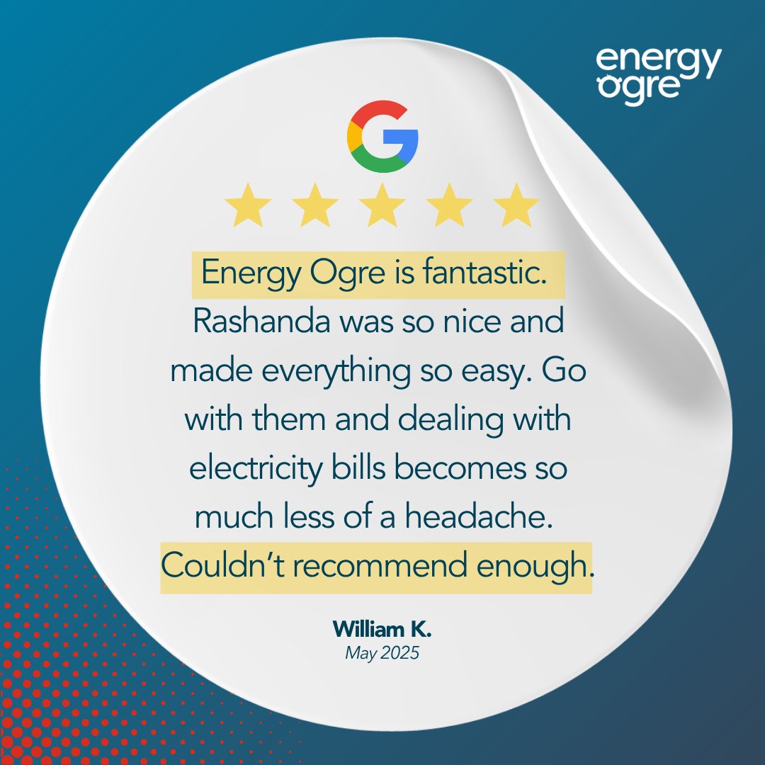 William couldn't recommended Energy Ogre enough. 
Join William and thousands of other Texans today at bit.ly/42XBiqM
