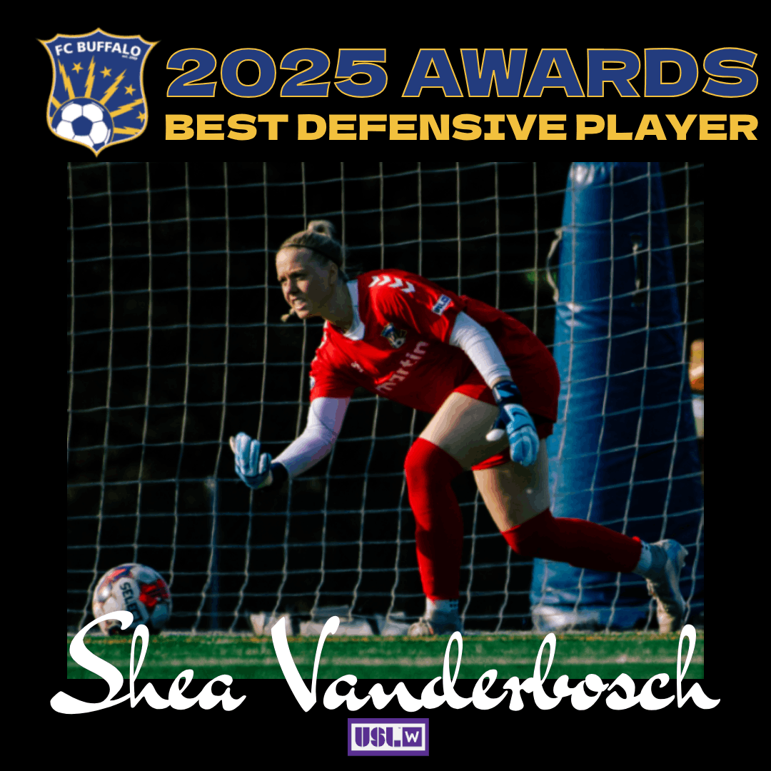 FC Buffalo (@fcbuffalo) on Twitter photo Our 2025 Best Defensive Players....
<a href="/LandonHung3/">Landon Hungerford</a> goes back-to-back after sharing the honor in '24. Horse.
<a href="/SheaVanderbosch/">Shea Vanderbosch</a> delivers the goods at the back in <a href="/USLWLeague/">USL W League</a> play. None better. Our 2025 Best Defensive Players....
<a href="/LandonHung3/">Landon Hungerford</a> goes back-to-back after sharing the honor in '24. Horse.
<a href="/SheaVanderbosch/">Shea Vanderbosch</a> delivers the goods at the back in <a href="/USLWLeague/">USL W League</a> play. None better.