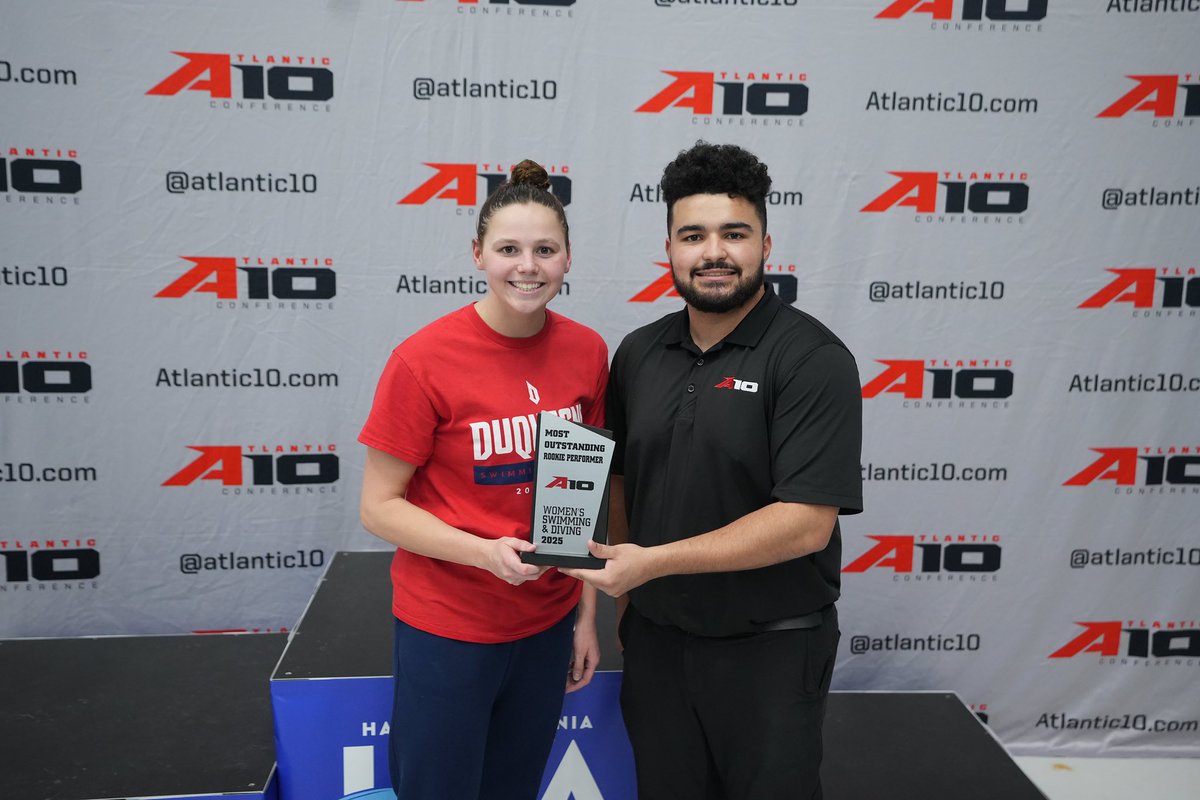 At the 2025 Atlantic 10 Championships, Ashley Freel became just the third freshman in program history to earn Most Outstanding Rookie honors. She finished with three medals, a personal best, and contributed to a school record.

We’ve got your throwback with <a href="/98TwinsLaw/">Shenderovich Shenderovich & Fishman</a>.