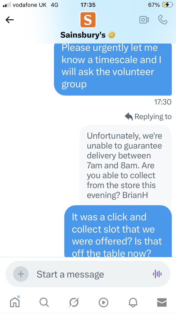 RP_VictorHarvey's tweet photo. @sainsburys I have replied to the new offer. Please confirm receipt? https://t.co/LilZ1cpNpS