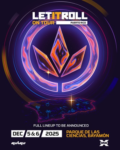 QVLQV's tweet image. 🏮LET IT ROLL ON TOUR: PUERTO RICO🏮

Immortalz, we’re going tropical – Let It Roll is heading to PUERTO RICO! 🇵🇷🏝️

This winter, we’re landing overseas at the Parque de las Ciencias in Bayamón, a stunning venue featuring 3 stages! 

More info soon!