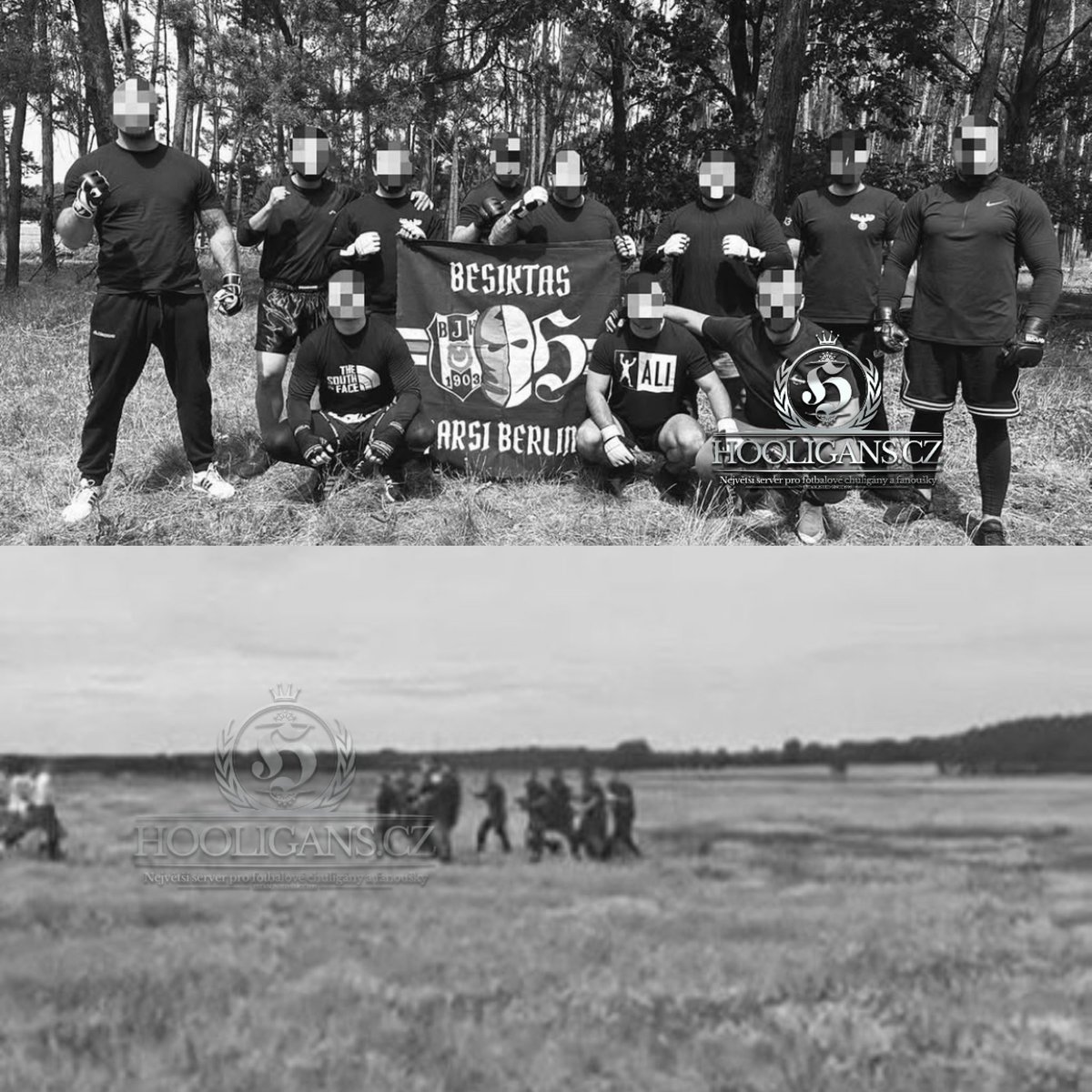 hooliganscz1999's tweet photo. XX.07.2025, Carsi Berlin (Besiktas🇹🇷) arranged a fight in the fields with a “big” ultra group who has been doing it for years as this is the new trend, as Carsi it has been decided to not disclose who we had a fight with.

Beşiktaş (Çarşı Berlin): Times have changed and we are adapting to the conditions of the times. We went up against a group of a well-established team in a “FIELD FIGHT” that has become a tradition…
We thank our opponent and our Eagles who followed the rules and bravely took the field, click here for more: https://t.co/dDbsIczKm5