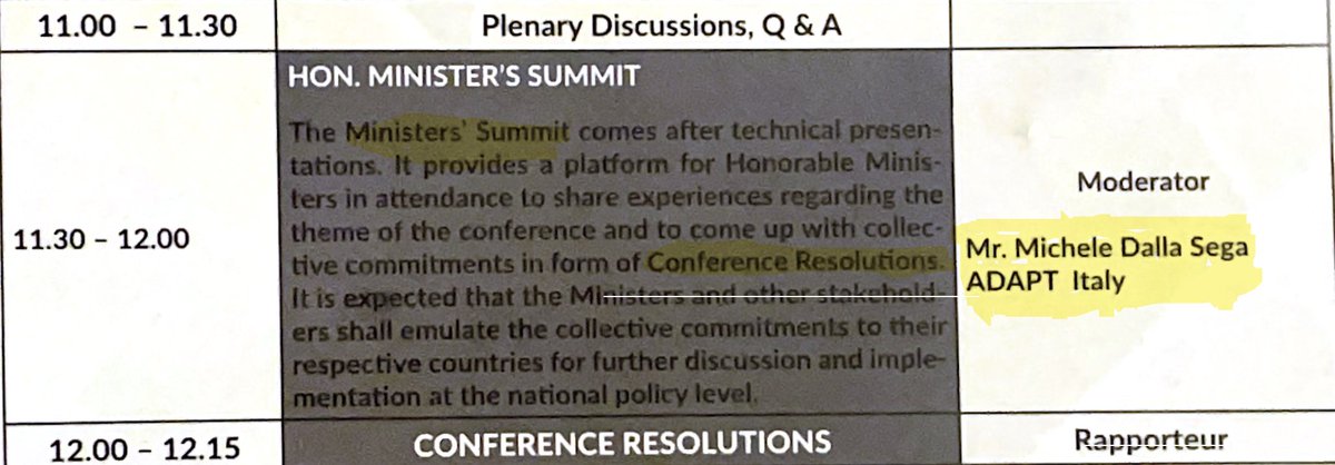 Un grosso in bocca il lupo a @Michele_DS95 domani al debutto nell'Africa Social Protection Policy Makers Conference (Arusha, Tanzania) con un intervento introduttivo di taglio comparato e la moderazione della tavola rotonda tra i ministri presenti. 
L'evento è promosso dalla East