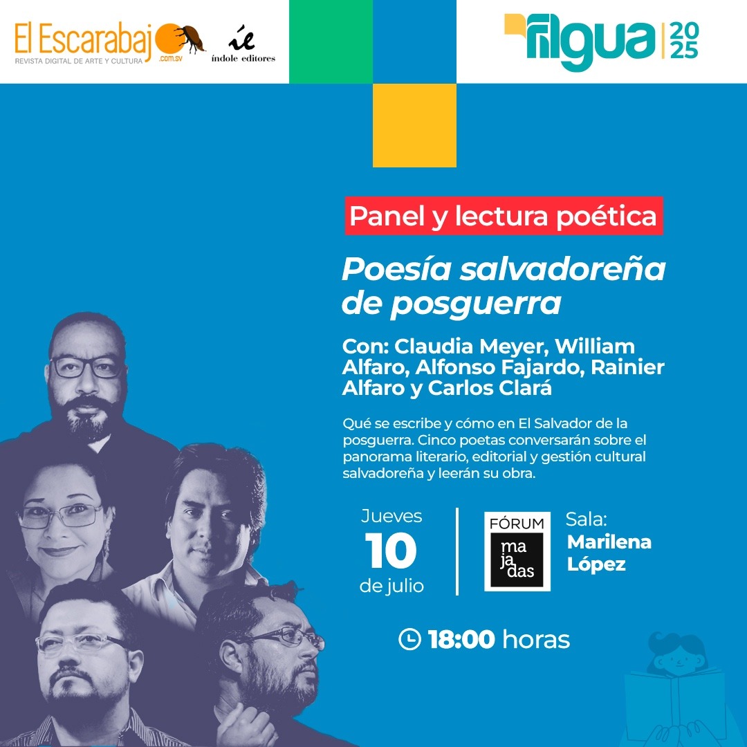 Para quienes anden en Guatemala, ahora estaremos en la Filgua junto a amigos y amigas poetas para hablar un poco de poesía y de nuestra realidad.