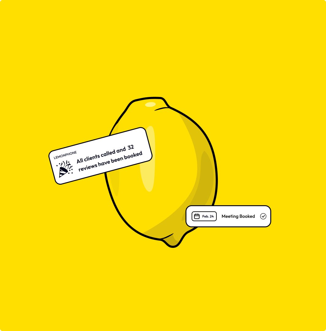 LemonPhoneAI's tweet image. LemonPhone is an AI-powered outbound and inbound calling platform designed to help businesses increase leads and retain clients. lemonphone.com