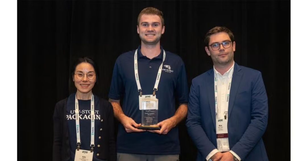 Students from <a href="/uwstout/">UW-Stout</a> recently won first place in the 2025 International Molded Fiber Association Student Competition for their innovative and sustainable packaging solutions made out of molded fiber. Read more below! 

buff.ly/uXXgo1v