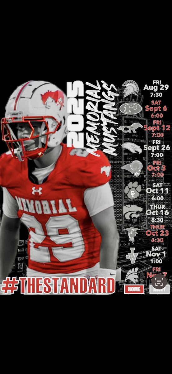 50 more days…
<a href="/MHSFootball25/">Houston Memorial High School Football</a> <a href="/MHSMustangsBC/">MemorialBoosterClub</a> <a href="/CoachHaack09/">Brooks Haack</a> <a href="/TDavis_Coach/">Coach Davis</a> <a href="/coachjacktv/">Coach Jackson</a>