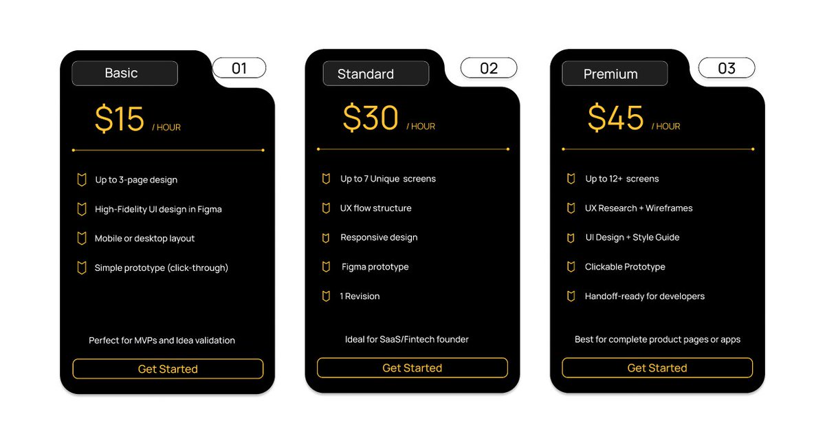 prevailjes76171's tweet image. Worked on the pricing section today.

#DesignInProgress #FigmaWork #WebUI