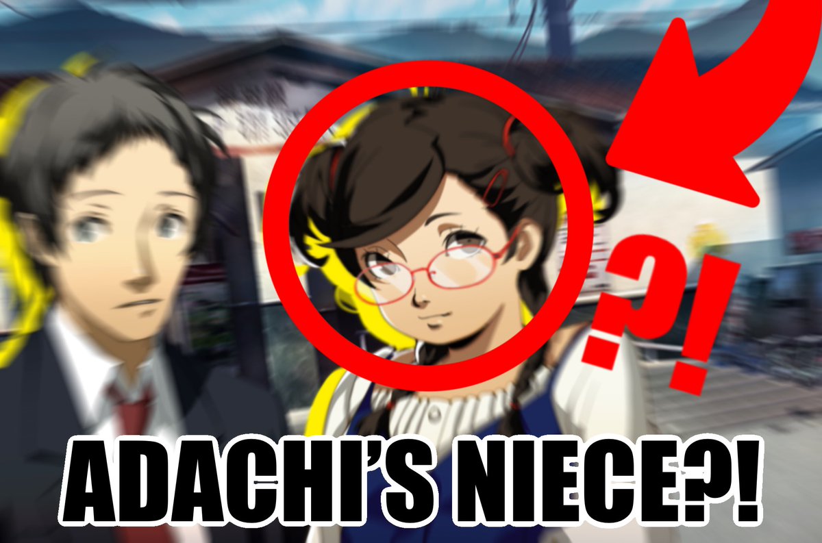 _soppingwetcat_'s tweet image. DID YOU KNOW?! Adachi actually has a niece!! Her name is Kokage Adachi and she is evil DO NOT TRUST HER