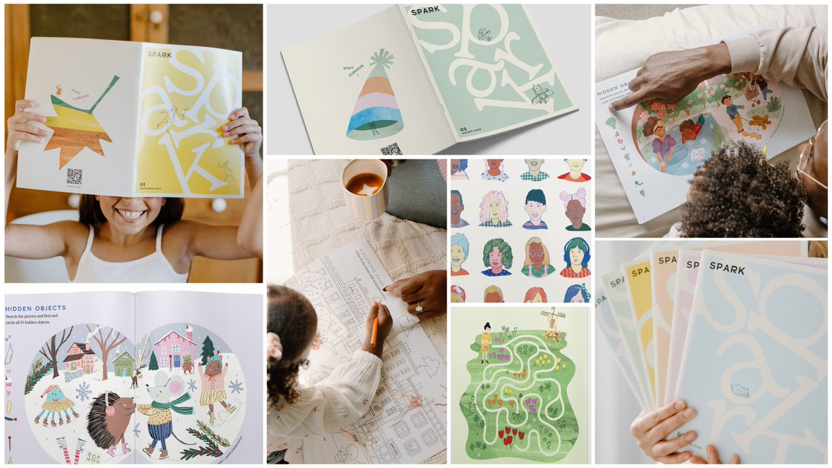 Know any 4-6 year olds? Discover Spark magazine for kids! Our wonderfully talented team partnered with Katie &amp; Cody Gibbs of the Kept Collection to create a simple and beautiful monthly activity book. Learn more and subscribe: spark.kids <a href="/spark/">Spark</a>.kidsmag