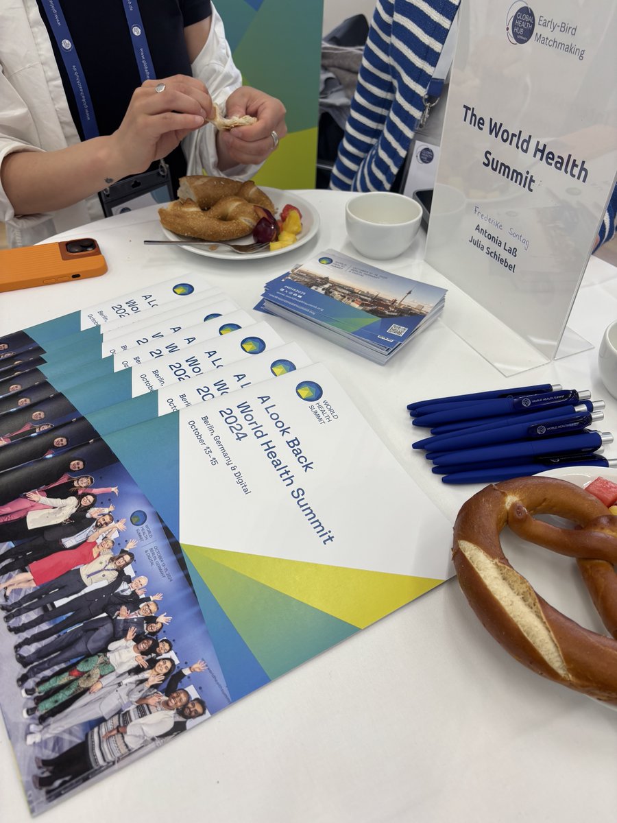 WorldHealthSmt's tweet image. 📢 Today, the #WHS was at the Global Health Hub Germany #GHT2025, engaging in conversations on “Reframing the Global Health Architecture, Health in Conflict Settings, and the Link Between NCDs and Mental Health.”
We were able to connect, exchange ideas, and contribute to…