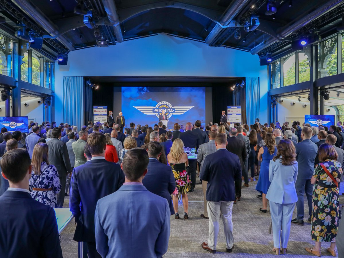 Greater Wichita Partnership (@greater_wichita) on Twitter photo The <a href="/AirCapital/">Air Capital of the World</a> took center stage at the 2025 Paris Air Show.
With record attendance, high-level global engagement, and billions in deals signed, Wichita reinforced its leadership in aerospace, defense and innovation.
🔗 Discover the highlights: bit.ly/3GCchZI The <a href="/AirCapital/">Air Capital of the World</a> took center stage at the 2025 Paris Air Show.
With record attendance, high-level global engagement, and billions in deals signed, Wichita reinforced its leadership in aerospace, defense and innovation.
🔗 Discover the highlights: bit.ly/3GCchZI