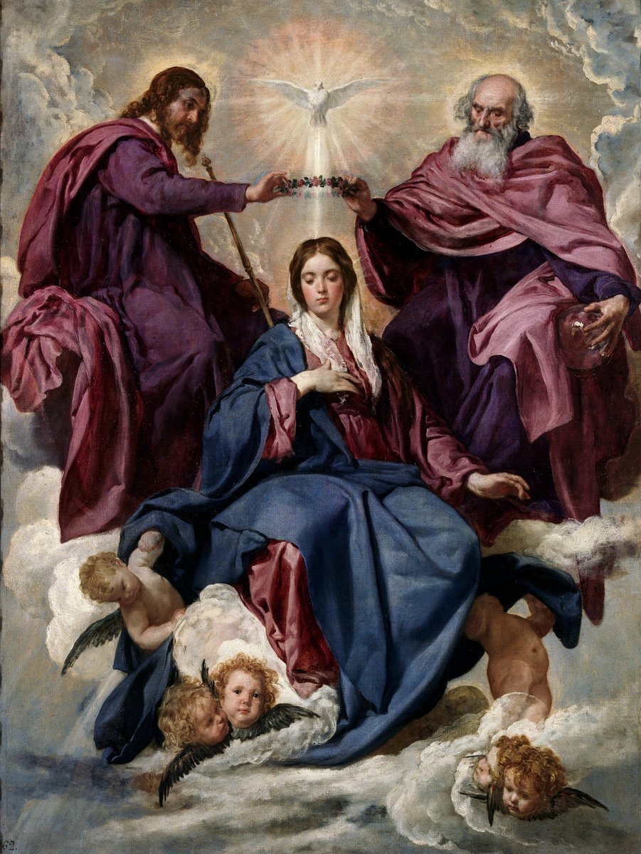 The Church magnifies Mary because Christ magnifies Mary.

Christ magnifies Mary because Mary magnifies Christ.