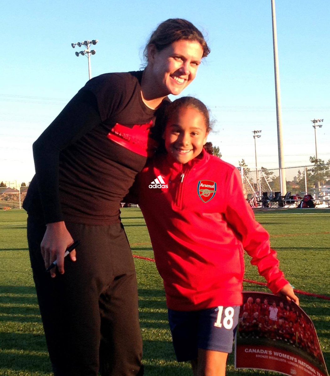 someone made a tweet abt finding olivia smith in an arsenal shirt as a kid  so i made it happen
