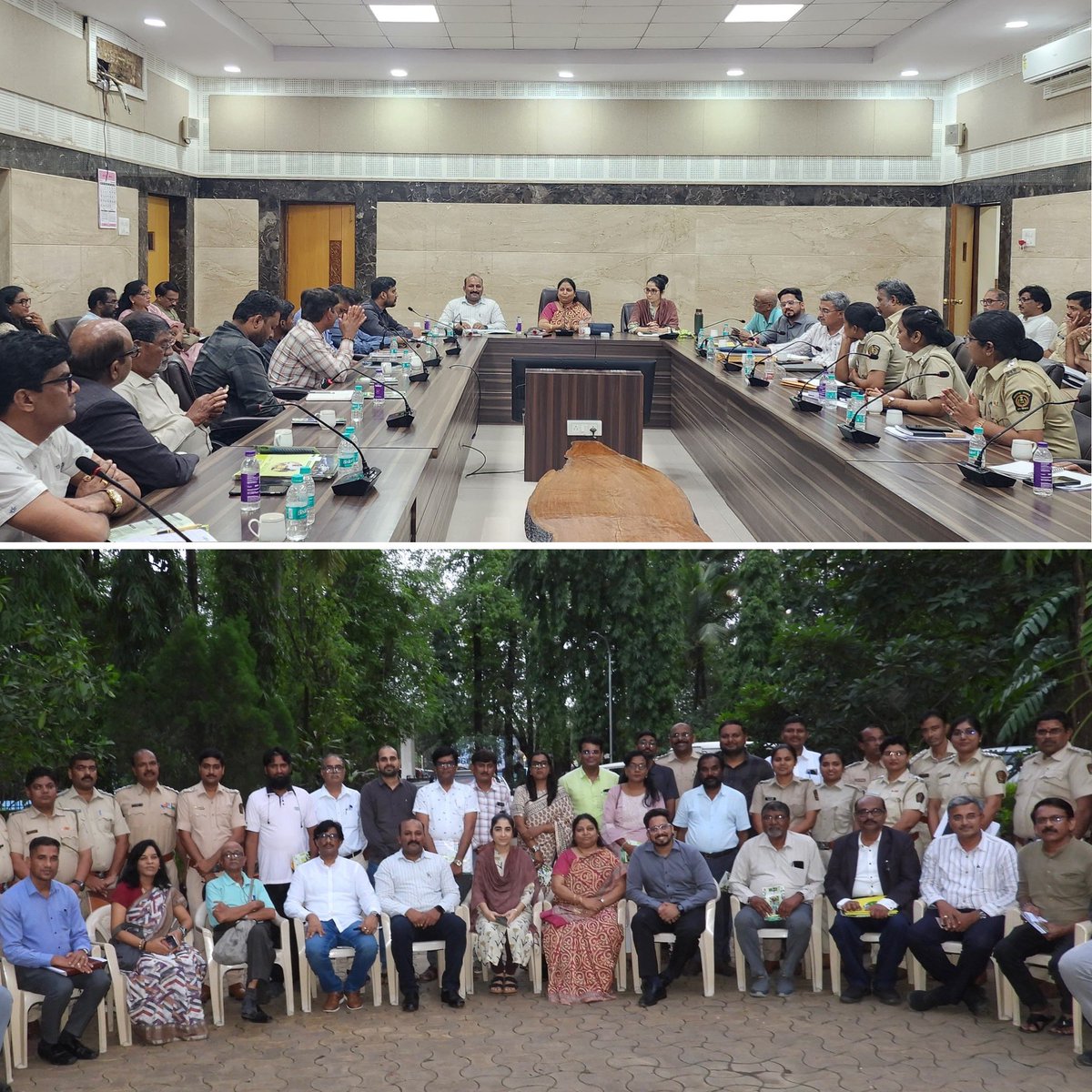 Yash Kale IFS 🐾 (@yashskale) on Twitter photo Because protecting the environment is a team effort!
Interaction of Team Nagpur Forest and NGOs of Nagpur organised by Social Forestry Nagpur for Harit Maharashtra Mission of 10 crore plantation!
<a href="/MahaForest/">Maha Forest Official</a>
#Nagpur #Forest #Nature #Wildlife #indianforestservice #Maharashtra Because protecting the environment is a team effort!
Interaction of Team Nagpur Forest and NGOs of Nagpur organised by Social Forestry Nagpur for Harit Maharashtra Mission of 10 crore plantation!
<a href="/MahaForest/">Maha Forest Official</a>
#Nagpur #Forest #Nature #Wildlife #indianforestservice #Maharashtra