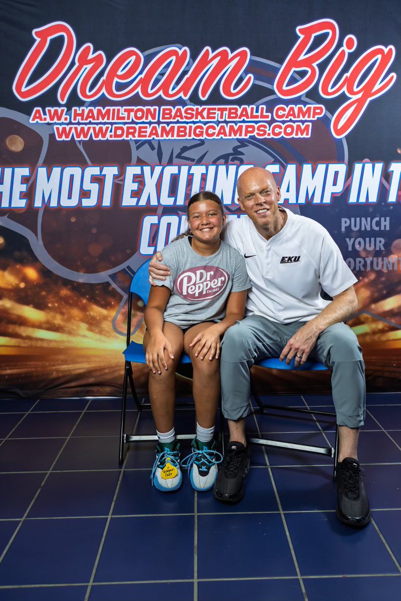 EKUHoops's tweet image. Quick snap shot of picture day at the Most Exciting Camp in the Country! “Dream Big”