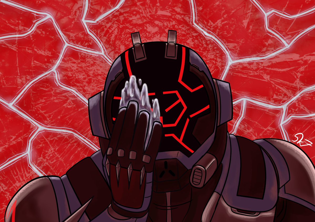 drw_sk7_'s tweet image. "He's different now. They're ALL different now. As we speak, they change"
The Visitor (Reality Unknown) - One of The Seven.
#Fortnite #FortniteArt #FortniteFanArt