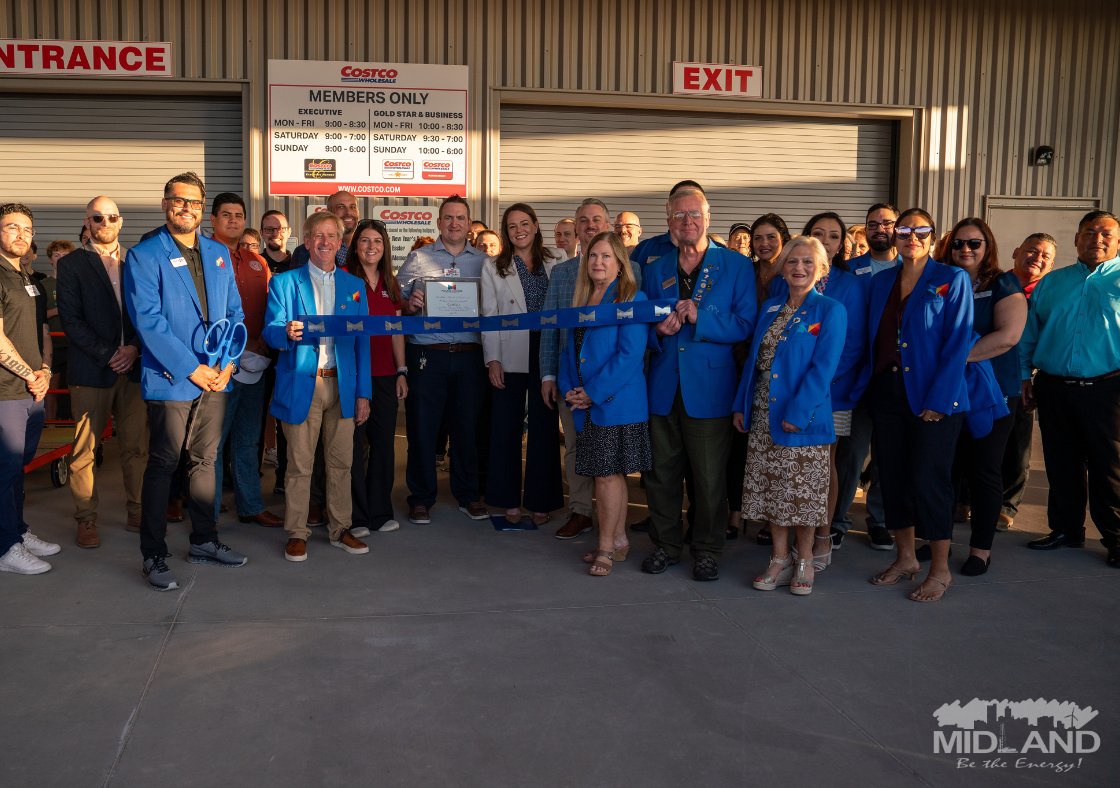 This morning, we celebrated the grand opening of the largest Costco in Texas! 🛒✂️

With thousands of memberships sold, new jobs created, and expanded services, Costco marks an exciting step forward for Midland as a regional shopping destination.

Welcome to Midland, Costco!