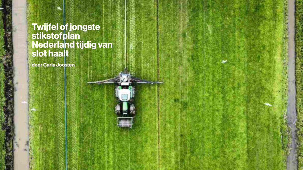 Nieuw stikstofplan moet Nederland van slot halen, maar experts vrezen dat het traag en ontoereikend blijft. Haalt minister Wiersma op tijd de natuur- en woningbouwdoelen?
ewmagazine.nl/nederland/news…
