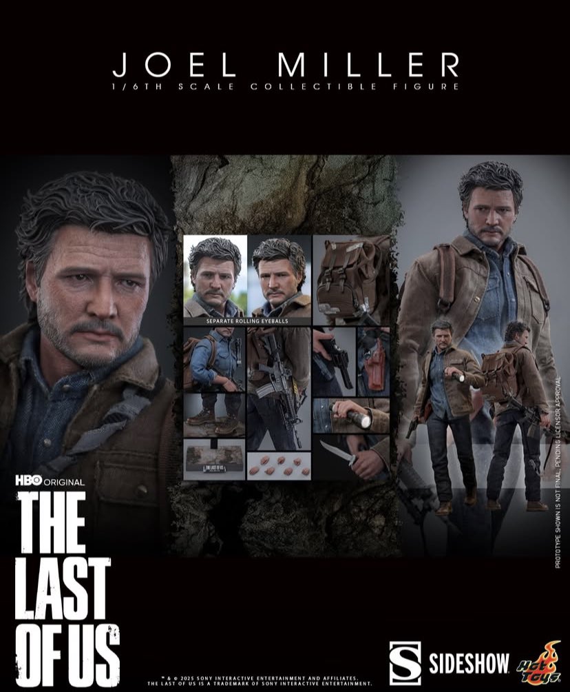 TLOUSource's tweet image. First look at the new Joel Miller Hot Toys Collectibles figure from Sideshow #TheLastofUs