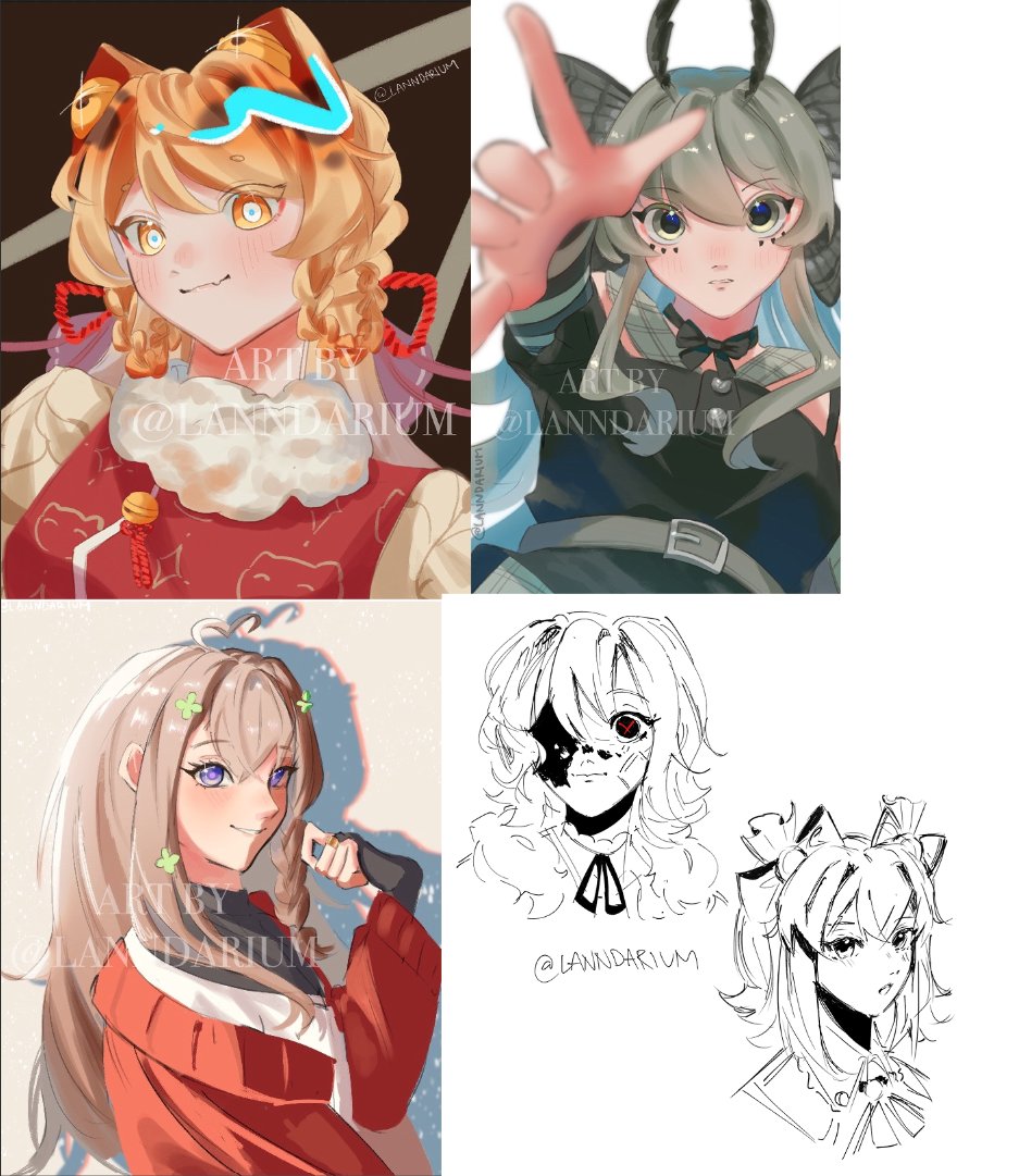 #artfight2025 

ocs belong to Foxbob (AF/TH), fizzqx (AF), @/Niihi3_, Moew (AF), @/_dodomehki_ (IG)