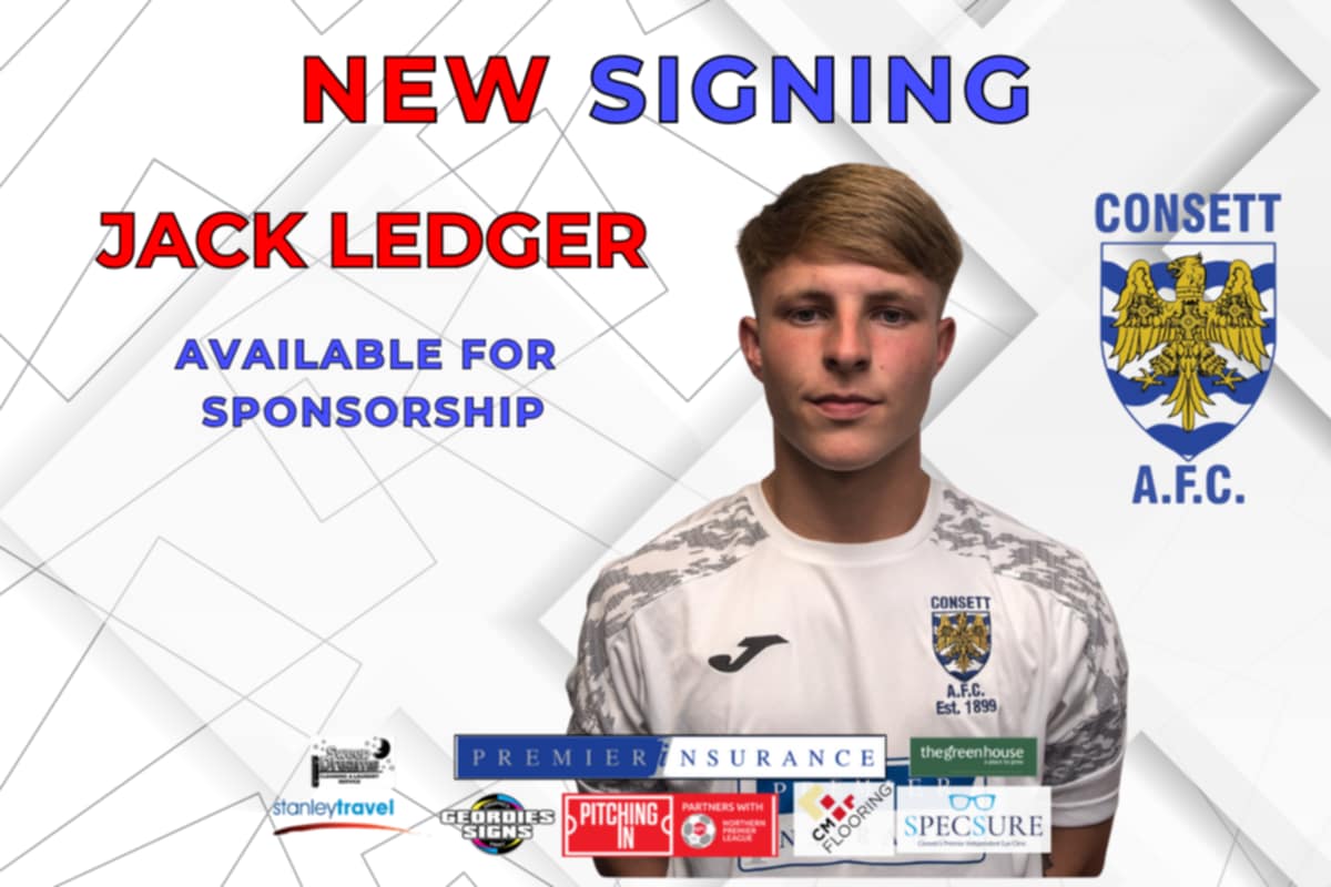 ConsettAFC's tweet image. Last one for now, as Jason&apos;s phone is hopefully buzzing! Jack Ledger is another new signing, joining us from Ryton &amp;amp; Crawcrook Albion, where he was Young Player of the Year last season.