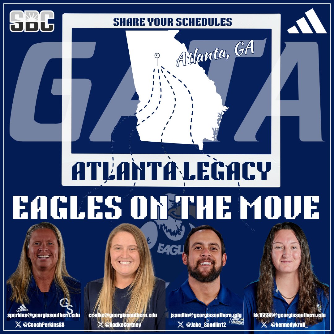On the road, again! See you this weekend Atlanta! 🦅

#HailSouthern