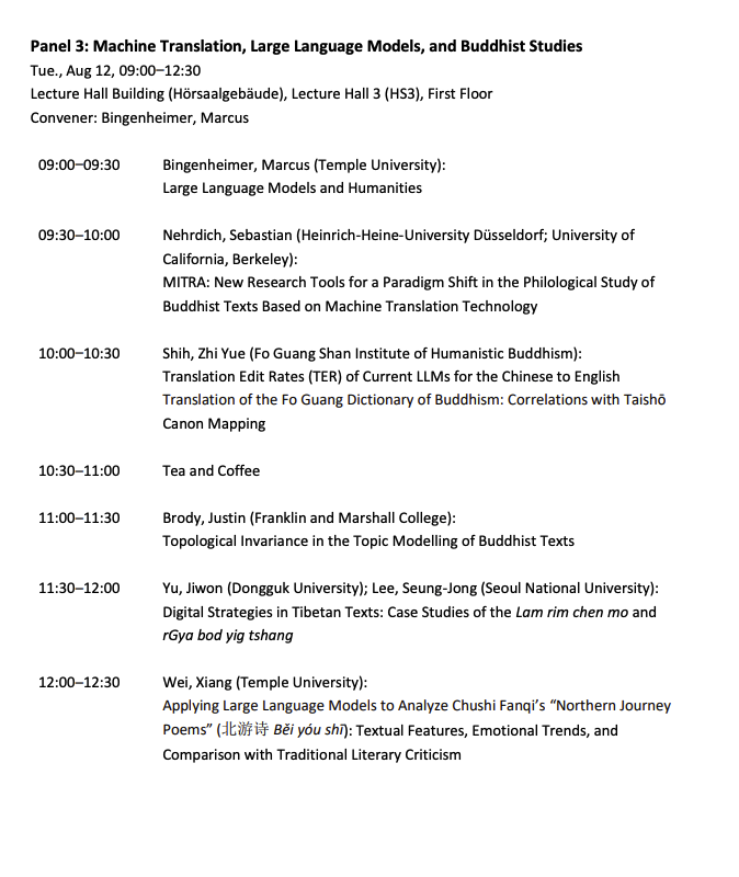 dharmamitra_ucb's tweet image. Dharmamitra will present a new set of tools and capabilities at the IABS conference in Leipzig this year! Please join our panel organized by Marcus Bingenheimer on August 12.