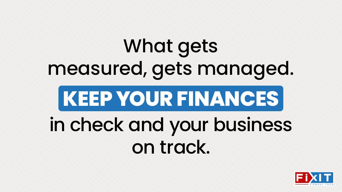 Stop guessing your finances, start tracking them!
Track your numbers to spot growth, cut costs, and stay tax-ready all year round.
Want to scale smarter? Follow for more tips! 

#BusinessGrowth #FinancialClarity #EntrepreneurSuccess #Finance