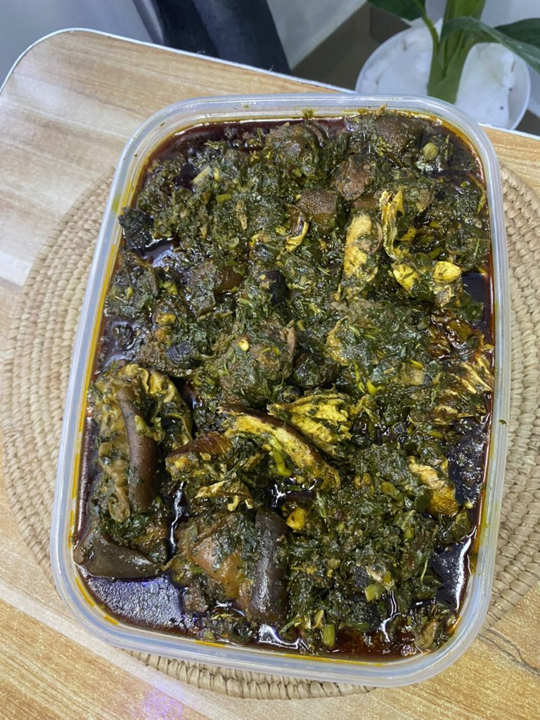 Soyi_Hadassah's tweet image. I sell freshly made Afang Soup in Abuja.
1.4L 25,000
2.4L 30,000
3.5L 40,000
5L 60,000