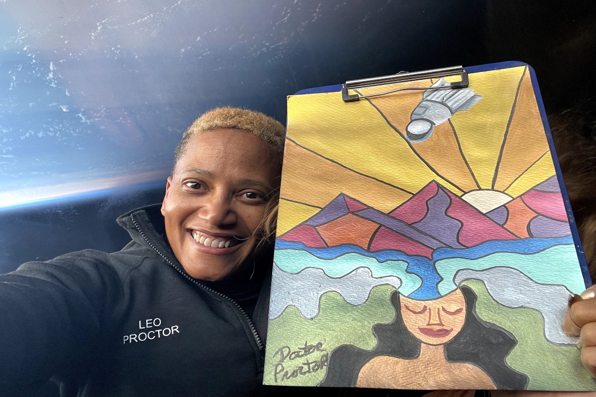 LifeShip (@golifeship) on Twitter photo 🚀 Astronaut & artist <a href="/DrSianProctor/">Dr. Sian “Leo” Proctor</a> is adding her art to our LifeShip Asteroid Mission!
It’ll go on a metal plate in a golden pyramid orbiting the Sun for billions of years. 🌞🌌
Join Sian! Add your name, art, message:
🔗 LifeShip.com/Sian
#AsteroidMission #SpaceArt 🚀 Astronaut & artist <a href="/DrSianProctor/">Dr. Sian “Leo” Proctor</a> is adding her art to our LifeShip Asteroid Mission!
It’ll go on a metal plate in a golden pyramid orbiting the Sun for billions of years. 🌞🌌
Join Sian! Add your name, art, message:
🔗 LifeShip.com/Sian
#AsteroidMission #SpaceArt