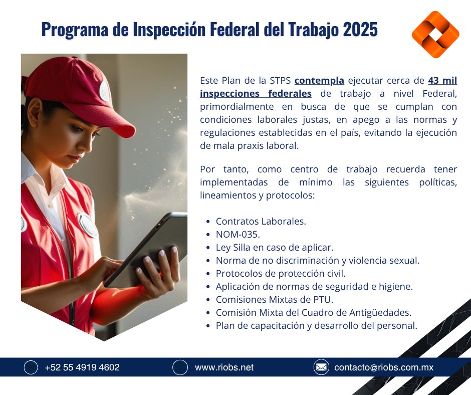 RioBSolutions's tweet image. Evita problemas presentes o futuros. Implementa estos protocolos en tu centro de labores y no tendrás de que preocuparte ante una Inspección Laboral. 

#ComisionesMixtas #NOM035 #InspeccionLaboral #pymes #EmpresasSAS #LeySilla #ProtocolosDeSeguridad #NoDiscriminación #empresas