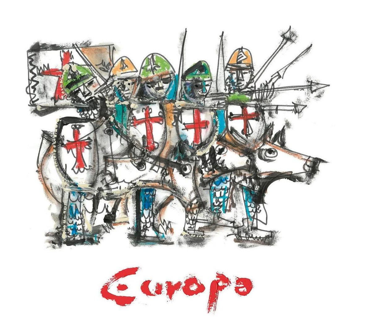 En la #HemerotecaCuantica recorremos la "Europa" de <a href="/Loquillo/">Loquillo</a>, donde pone voz, junto a Gabriel Sopeña y Josu García, a los versos de Julio Martínez Mesanza. #OtrosMundos #Rock #Poesía cuanticagrafica.com/2025/06/08/loq…