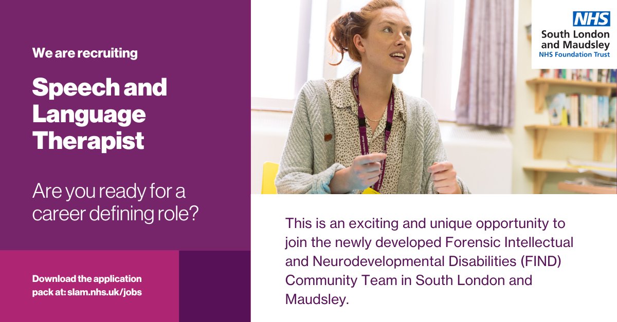 MaudsleyNHS's tweet image. 💜We're highlighting three vital roles that make a real impact across our mental health services.
Find out more:
ow.ly/l2ms50Wm9s4
ow.ly/LyYM50Wm9s6
ow.ly/Bk8950Wm9sg