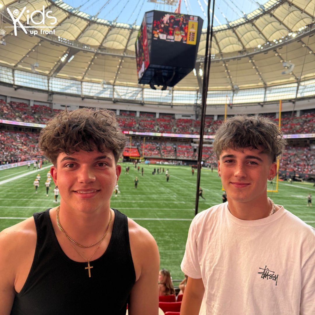 Kids Up Front Vancouver (@kidsupfrontvan) on Twitter photo 🏈 Throwback to the BC Lions Home Opener! From Snoop Dogg to the big win, our kids had an unforgettable night 💙
💬 “We were so close to the stage—it was incredible!”
💬 “A whole day together full of fun & memories.”
🎟️ Got tickets to donate? Email vancouver@kidsupfront.com 🏈 Throwback to the BC Lions Home Opener! From Snoop Dogg to the big win, our kids had an unforgettable night 💙
💬 “We were so close to the stage—it was incredible!”
💬 “A whole day together full of fun & memories.”
🎟️ Got tickets to donate? Email vancouver@kidsupfront.com