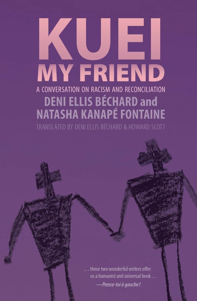 Talonbooks's tweet image. Kuei, My Friend by Deni Ellis Béchard and Natasha Kanapé Fontaine (translated by Béchard and Howard Scott) is named as a resource on the government of Canada’s anti-racism learning hub!
canada.ca/en/department-…