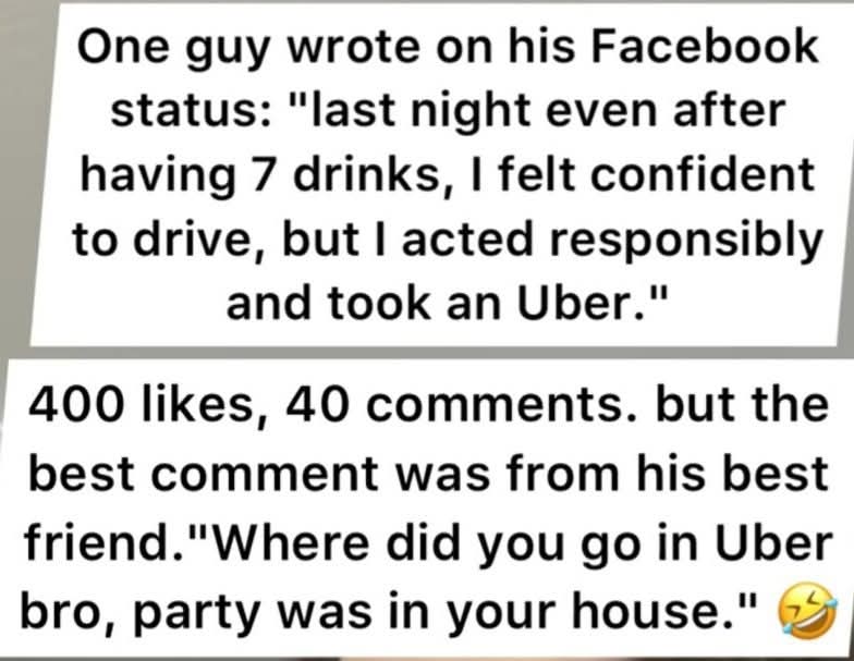 I saw this on FB and thought it was too funny not to share so.. Beep beep 😂😂😂