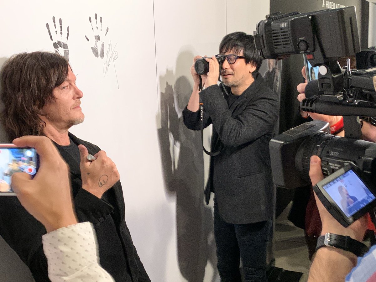 i’ll never forget seeing Norman Reedus in person after a month embodying him while the Death Stranding review period. it was the closest thing to a sober out of body experience i’ve ever had. i walked, ate and bathed as Norman for weeks. that is my body. do i need to repatriate?